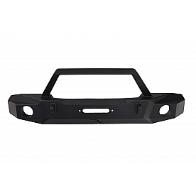 Rampage Bumper TRAILGUARD 1-Piece Design Recovery Steel Black - 99512