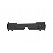 Rampage Bumper 1-Piece Design Recovery Steel Black - 99610