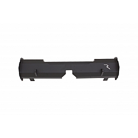 Rampage Bumper 1-Piece Design Recovery Steel Black - 99610