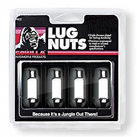 Gorilla Lug Nut 14x2.0 Chrome Plated Pack Of 4 - 91107XL
