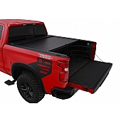 Roll-N-Lock Tonneau Cover Hard Manual Retractable Black Powder Coated Aluminum - BT122A