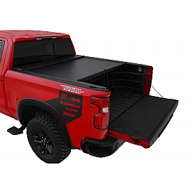 Roll-N-Lock Tonneau Cover Hard Manual Retractable Black Powder Coated Aluminum - BT122A