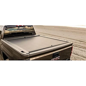 Roll-N-Lock Tonneau Cover Hard Manual Retractable Black Powder Coated Aluminum - BT151A