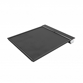 Roll-N-Lock Tonneau Cover Hard Manual Retractable Black Powder Coated Aluminum - BT402A