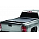 Roll-N-Lock Tonneau Cover Soft Manual Retractable Black Vinyl Adhered To Interlocking Aluminum Panels - LG102M