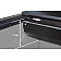 Roll-N-Lock Tonneau Cover Soft Manual Retractable Black Vinyl Adhered To Interlocking Aluminum Panels - LG122M
