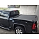 Roll-N-Lock Tonneau Cover Soft Manual Retractable Black Vinyl Adhered To Interlocking Aluminum Panels - LG220M