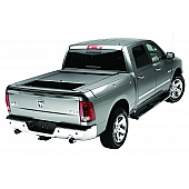 Roll-N-Lock Tonneau Cover Soft Manual Retractable Black Vinyl Adhered To Interlocking Aluminum Panels - LG446M