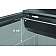Roll-N-Lock Tonneau Cover Soft Manual Retractable Black Vinyl Adhered To Interlocking Aluminum Panels - LG807M