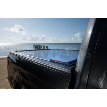 Roll-N-Lock Tonneau Cover Hard Power Retractable Black Powder Coated Aluminum - RC226E-2