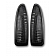 Recon Accessories Exterior Mirror Turn Signal Light 264120BK