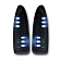 Recon Accessories Exterior Mirror Turn Signal Light 264120WHBK