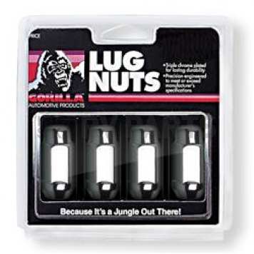 Gorilla Lug Nut 14x1.5 Chrome Plated Pack Of 4 - 91147XL