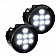 Recon Accessories Turn Signal Light Assembly - LED 264134WHBK
