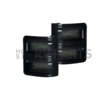 Recon Accessories Exterior Mirror Turn Signal Light 264140BK