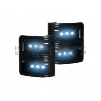 Recon Accessories Exterior Mirror Turn Signal Light 264140WHBK-1