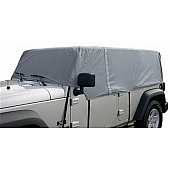 Rampage Cab Cover Polypropylene Gray - 1264