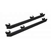 Rampage Rocker Panel Guard - Flat Steel Black Powder Coated Set Of 2 - 26410031