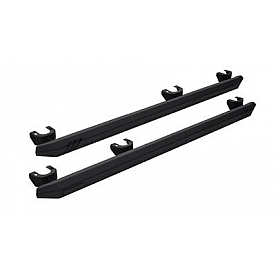 Rampage Rocker Panel Guard - Flat Steel Black Powder Coated Set Of 2 - 26410031