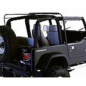 Rampage Soft Top Tailgate Bar Black - 69997