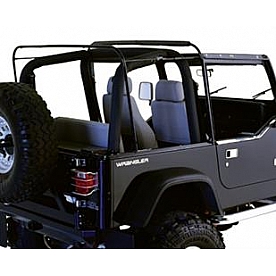 Rampage Soft Top Tailgate Bar Black - 69997