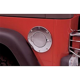 Rampage Fuel Door - Aluminum Round - 75000
