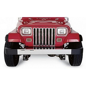 Rampage Grille Insert - Chrome Plated Plastic Rectangular - 7511