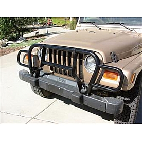 Rampage Grille Guard 2 Inch Black Powder Coated Steel - 7659