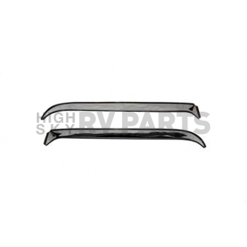 Rampage Rainguard - Silver Stainless Steel Set Of 2 - 77415