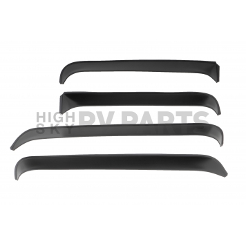 Rampage Rainguard - Black Acrylic Set Of 4 - 78918