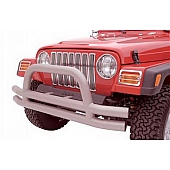 Rampage Bumper 1-Piece Design Stainless Steel Silver - 8420