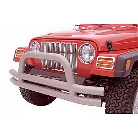 Rampage Bumper 1-Piece Design Stainless Steel Silver - 8420