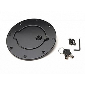 Rampage Fuel Door - Aluminum Round - 85007