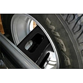 Rampage Spare Tire Carrier Rear Powder Coated Black - 86616