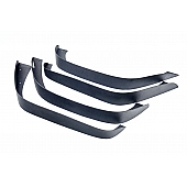 Rampage Fender Flare - Black Steel Set Of 4 - 867981
