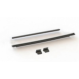 Rampage Soft Top Tailgate Bar Black - 87135