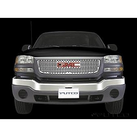 Putco Grille Insert - Polished Stainless Steel Rectangular - 84138