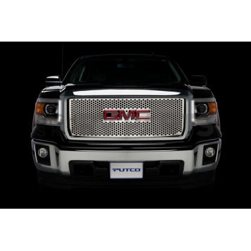 Putco Grille Insert - Polished Stainless Steel Rectangular - 84194-1