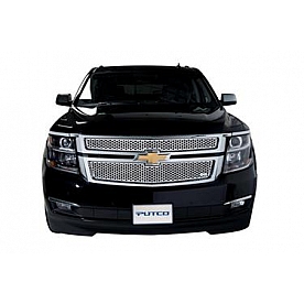 Putco Grille Insert - Polished Stainless Steel Rectangular - 84203