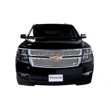 Putco Grille Insert - Polished Stainless Steel Rectangular - 84203