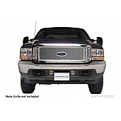 Putco Grille Insert - Polished Stainless Steel Rectangular - 85105