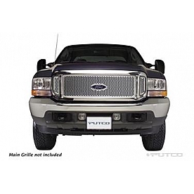 Putco Grille Insert - Polished Stainless Steel Rectangular - 85105