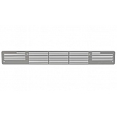 Putco Bumper Grille Insert Horizontal Polished Silver Stainless Steel - 86161