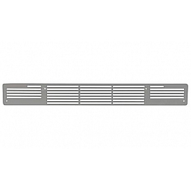 Putco Bumper Grille Insert Horizontal Polished Silver Stainless Steel - 86161