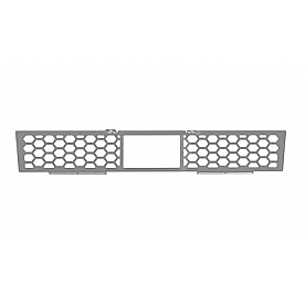 Putco Bumper Grille Insert Honeycomb Polished Silver Stainless Steel - 86164