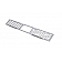 Putco Bumper Grille Insert Honeycomb Polished Silver Stainless Steel - 86164
