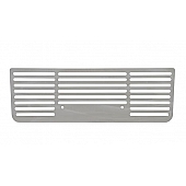 Putco Bumper Grille Insert Horizontal Polished Silver Stainless Steel - 86166