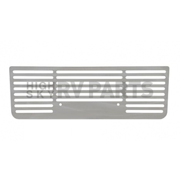 Putco Bumper Grille Insert Horizontal Polished Silver Stainless Steel - 86166
