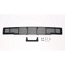 Putco Bumper Grille Insert Horizontal Bar Powder Coated Black Stainless Steel - 87160