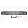 Putco Bumper Grille Insert Horizontal Bar Powder Coated Black Stainless Steel - 87160